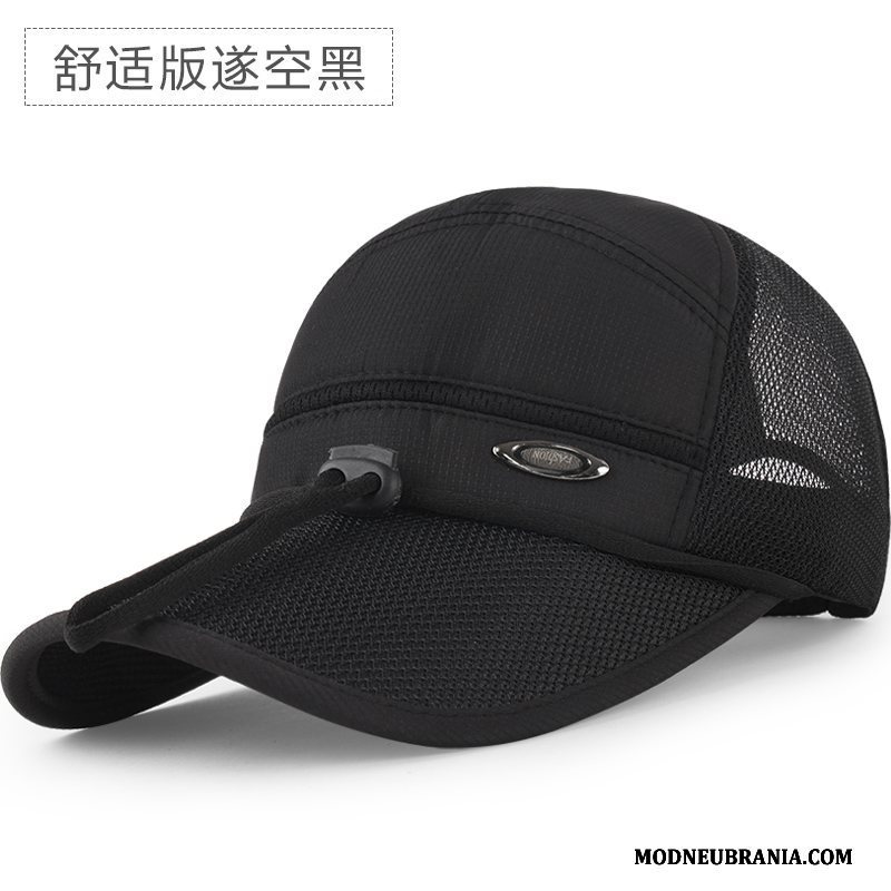 Miesten Hattu Shade Aurinkohattu Tila Kesä Baseball-korkki Mesh Ulkoilu