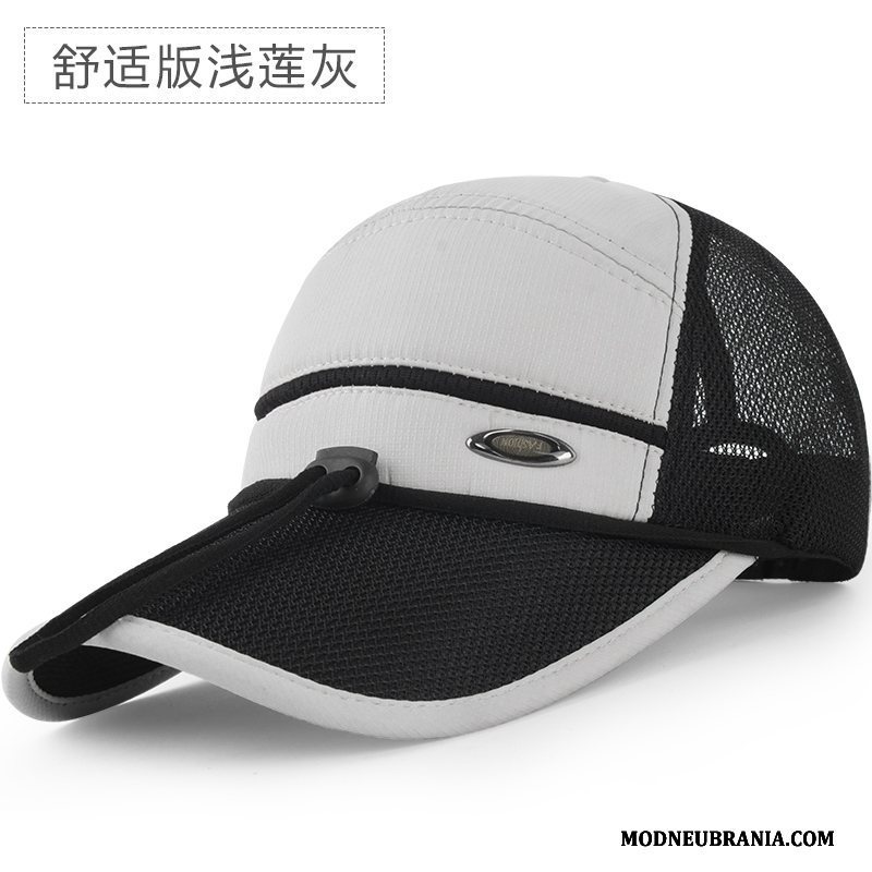 Miesten Hattu Shade Aurinkohattu Tila Kesä Baseball-korkki Mesh Ulkoilu