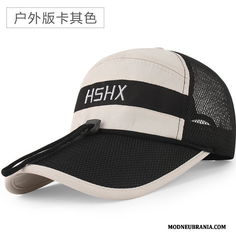 Miesten Hattu Shade Aurinkohattu Tila Kesä Baseball-korkki Mesh Ulkoilu